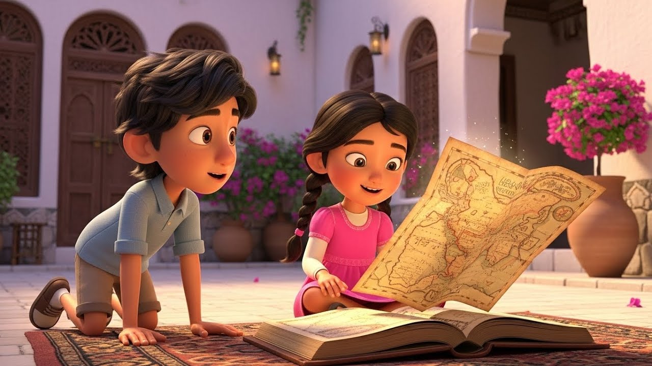 مغامرة مريم وحمزة في وادي الألوان_ Maryam and Hamza s adventure
