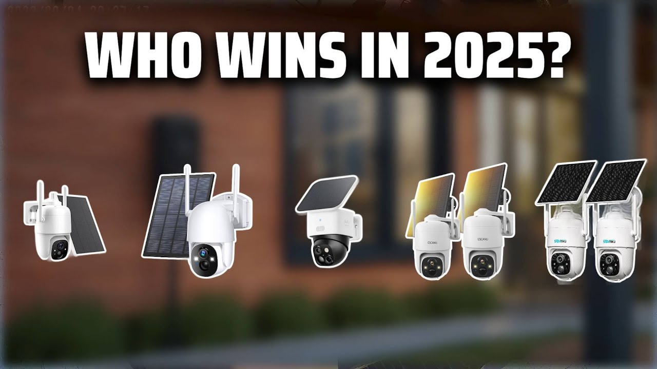 The Top 5 Best Solar Camera in 2025 - Must Watch Before Buying!