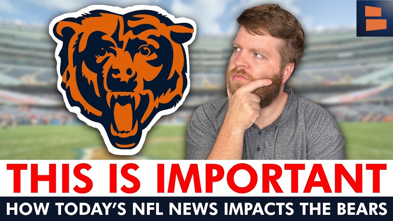 JUST IN: SO MUCH NFL News That IMPACTS The Chicago Bears…