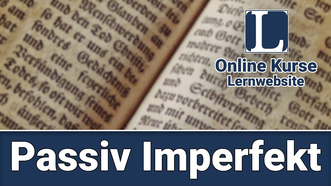 Latein Passiv Imperfekt - Erklärung!