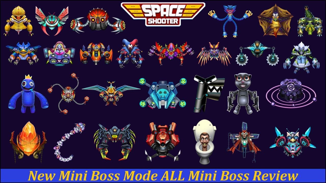 Galaxy Attack: Space Shooter | Defeat ALL Mini Boss - Professionally 😎 | DIRECT Tutorial 🚀 By Apache