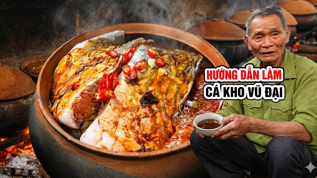 HƯỚNG DẪN LÀM CÁ KHO LÀNG VŨ ĐẠI 100% ĐÚNG CHUẨN