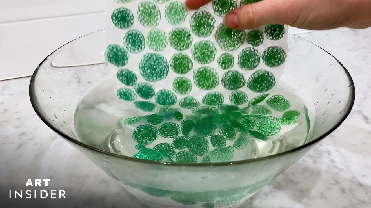 How Embroidery Comes To Life With Water-Soluble Fabric | Insider Art