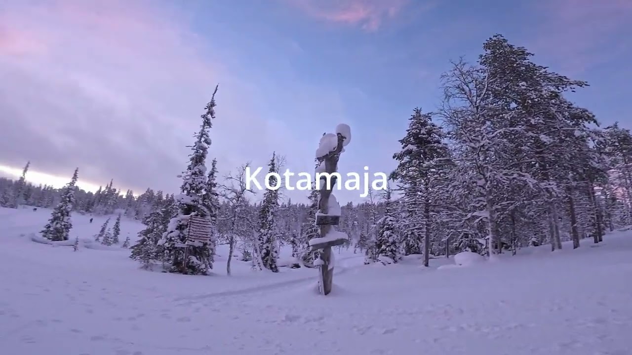 17.12.2023 Hiihtoa Ylläksellä, Kotamaja