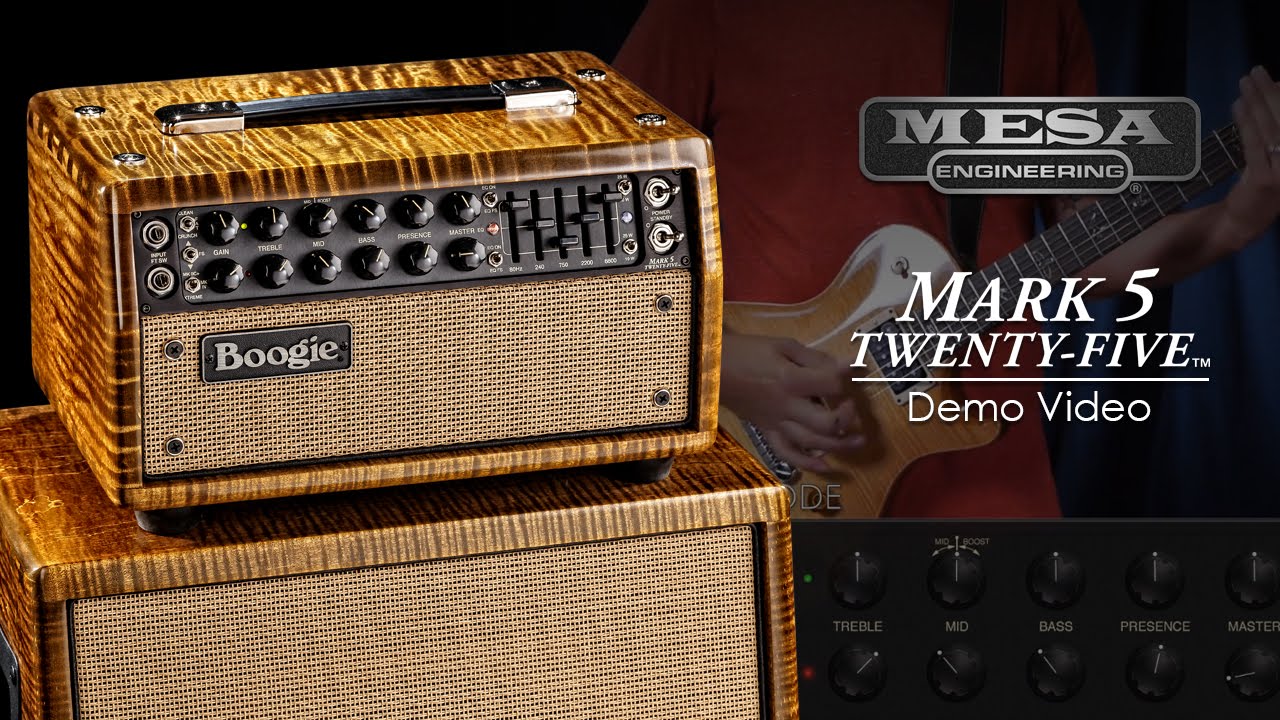 MESA/Boogie Mark Five: 25 Official Demo Video