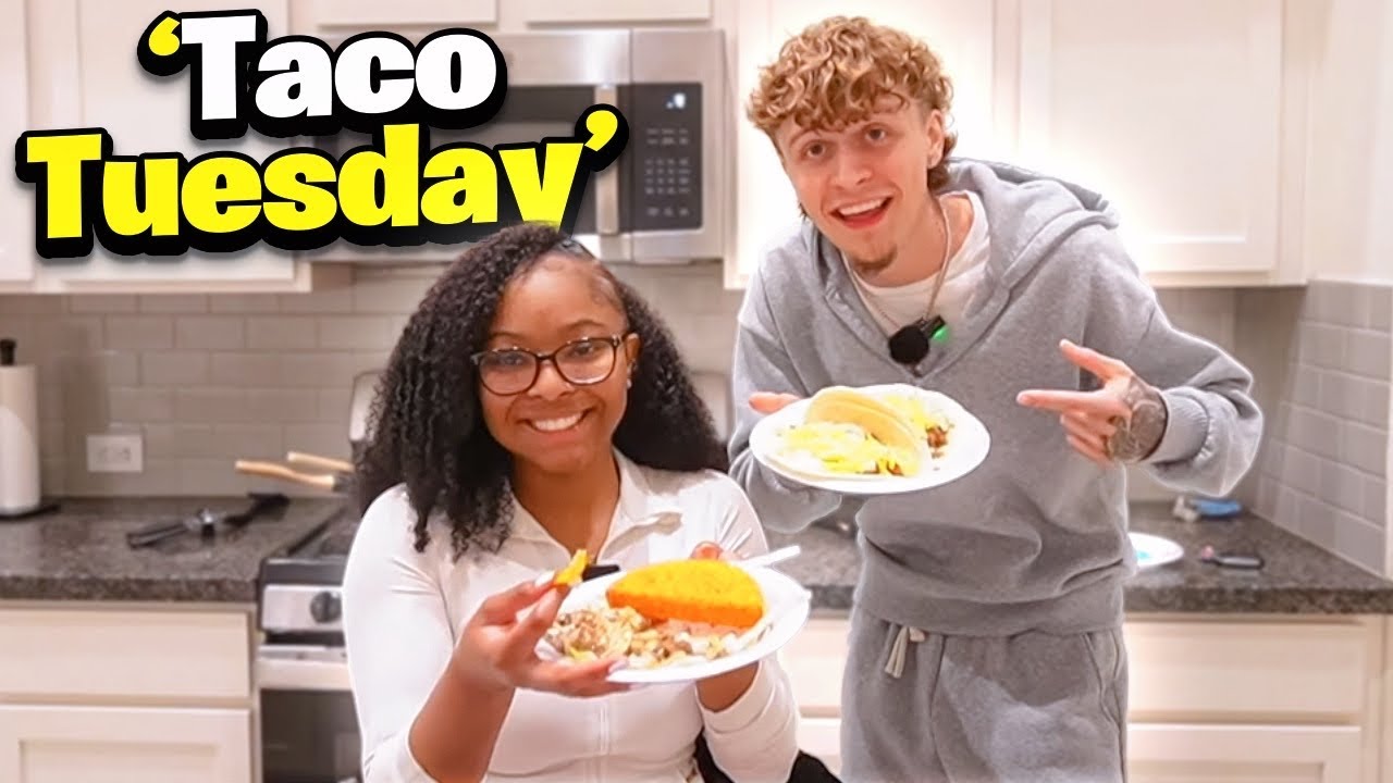 Shvfty & His Girlfriend Cook Tacos! (HILARIOUS)