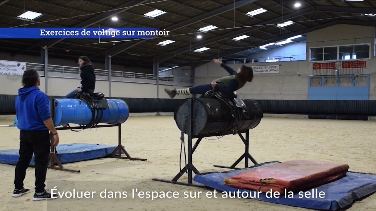 Formation à la gestion de la chute de cheval (version 3 ateliers)
