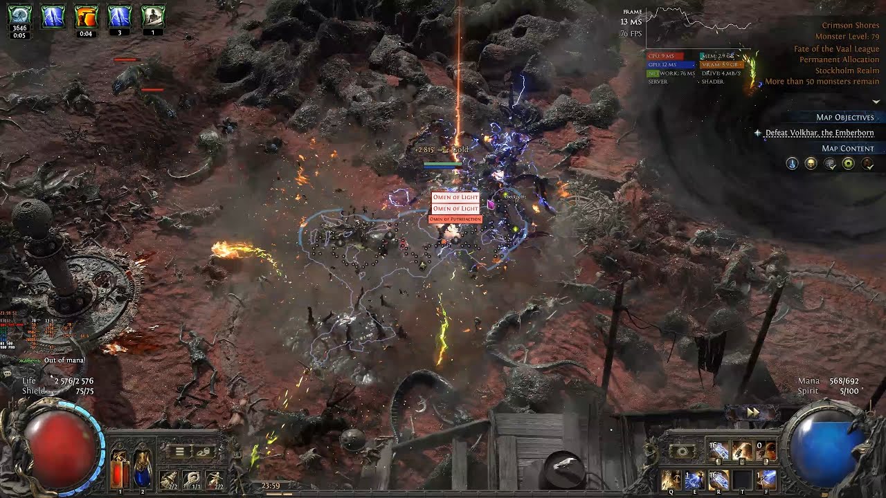 abyss farm for omen of light  - poe2 v0.4  2026 17 jan