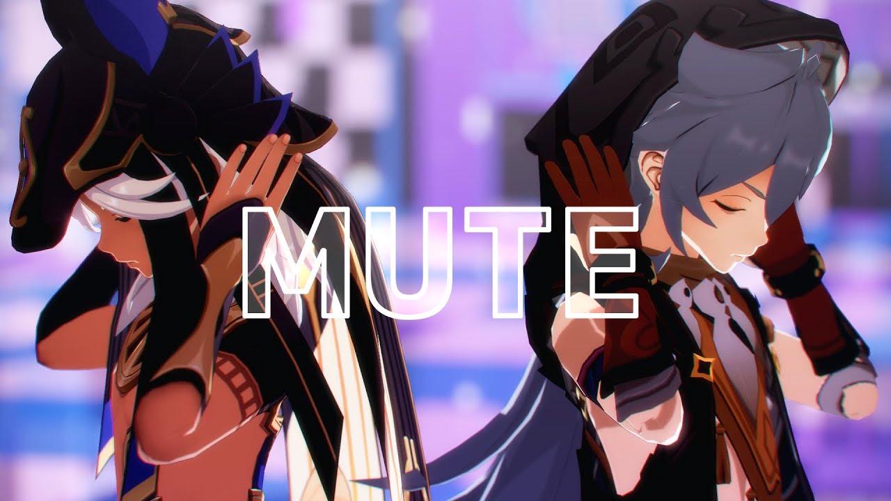 【原神 Genshin Impact MMD】狼組セノとレザーで MUTE【cyno,Razor 】