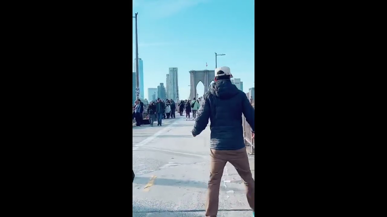 BROOKLYN BRIDGE Revisited - DUMBO- ICE CREAM FACTORY, SKYLINE MANHATTAN