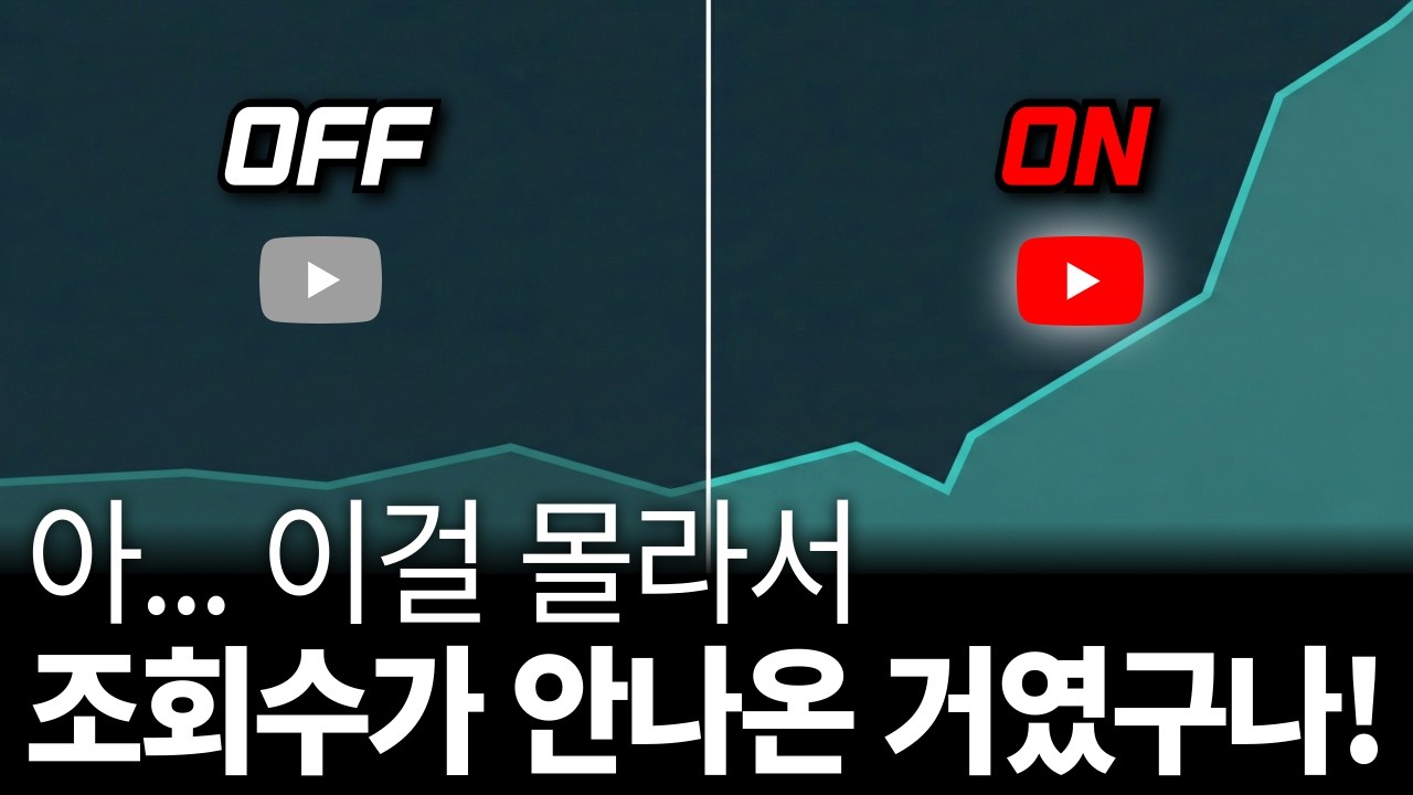 조회수 미친 듯 터지는 10가지 업로드 설정