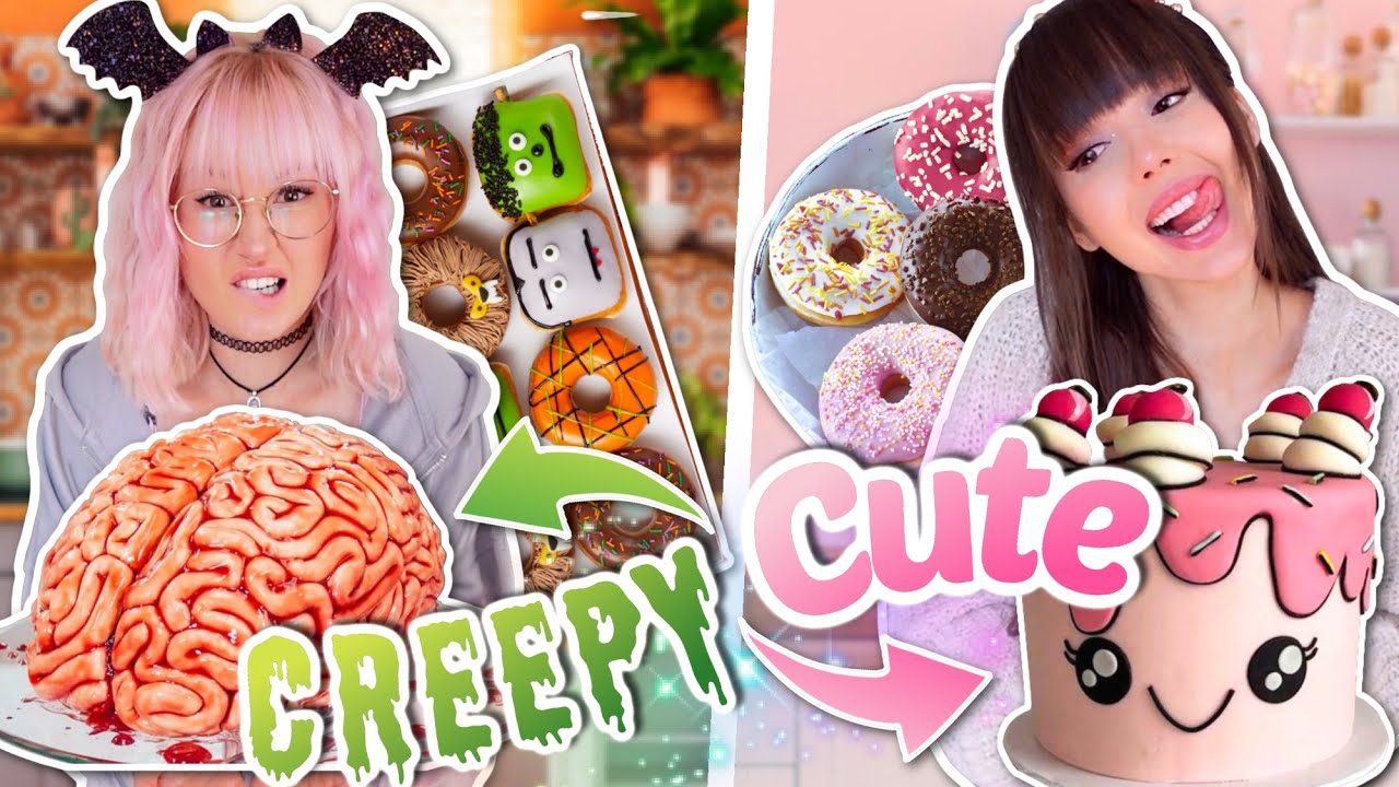 Halloween Food vs. Real Food 🎃 Wer darf was essen? | ViktoriaSarina