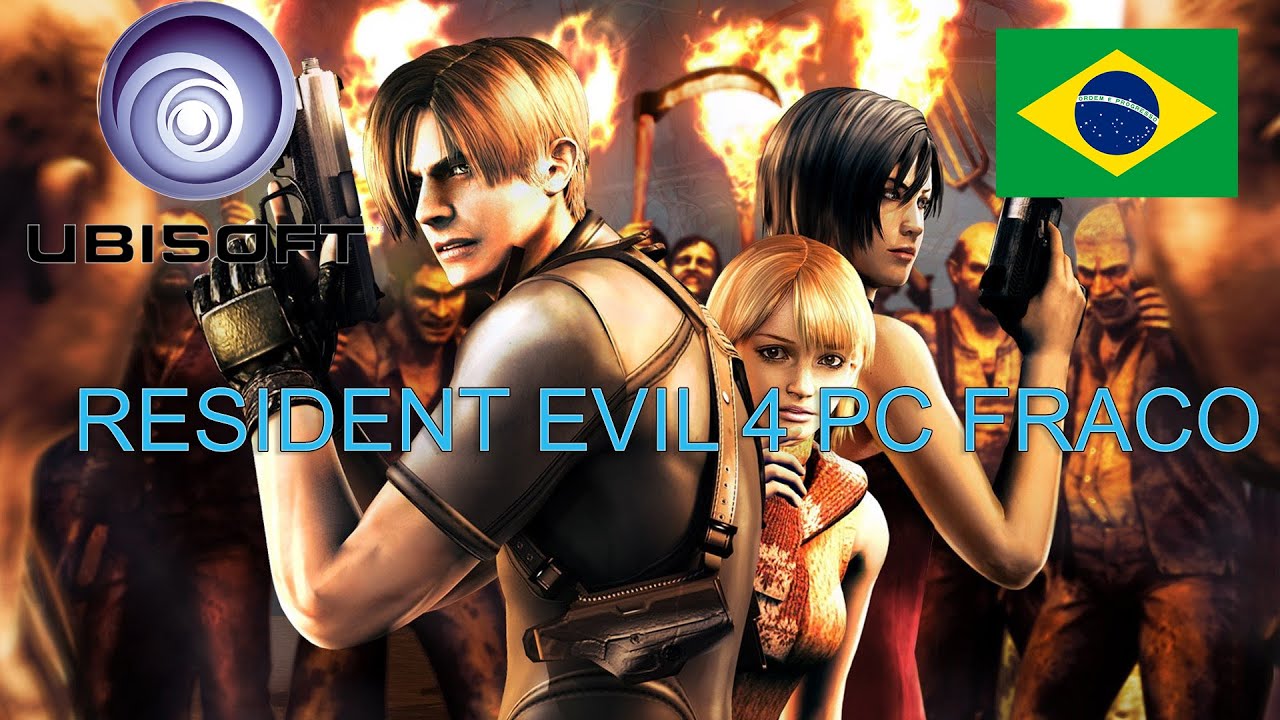 Como jogar Resident Evil 4 Dublado versão PC fraco em 2024