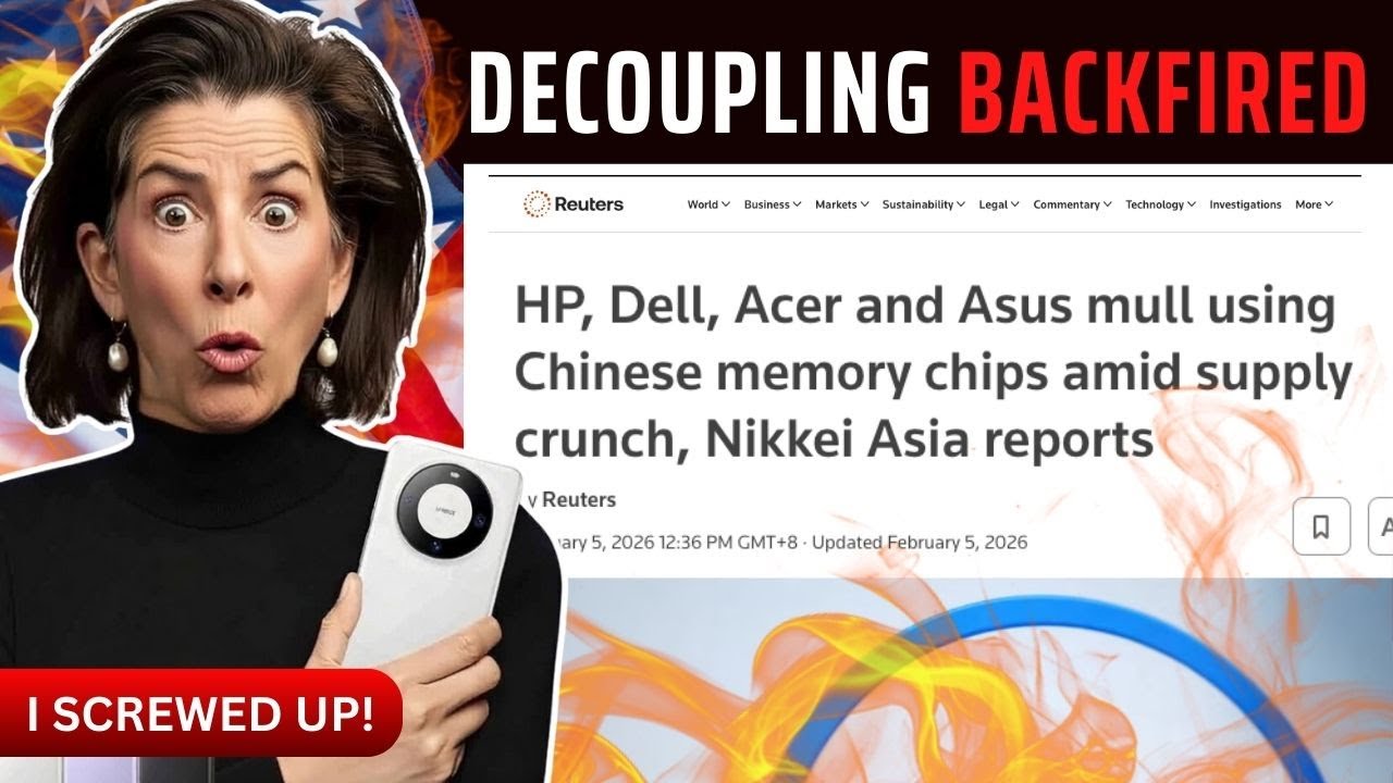 Why US Tech is BEGGING China for Chips (America's $1 TRILLION Mistake)