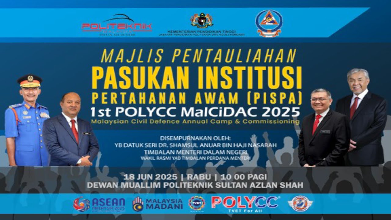 MAJLIS PENTAULIAHAN PISPA SEMPENA 1st POLYCC MalCiDAC 2025