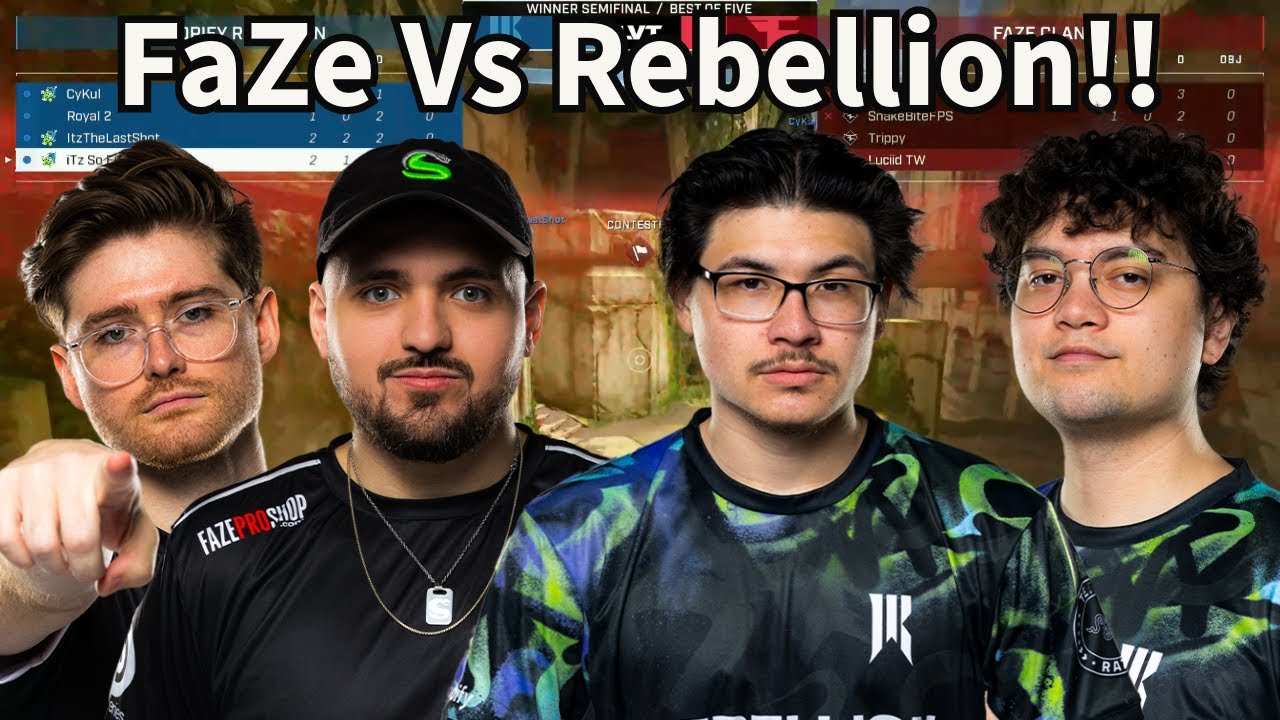 Shopify Rebellion Don't Even Let FaZe Breath In HCS Open Winners Semi Final!
