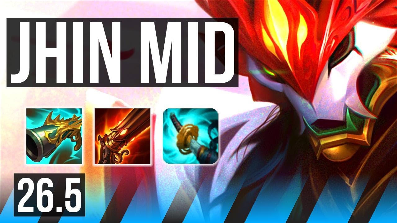 JHIN vs ZED (MID) | EUNE Master | 26.5