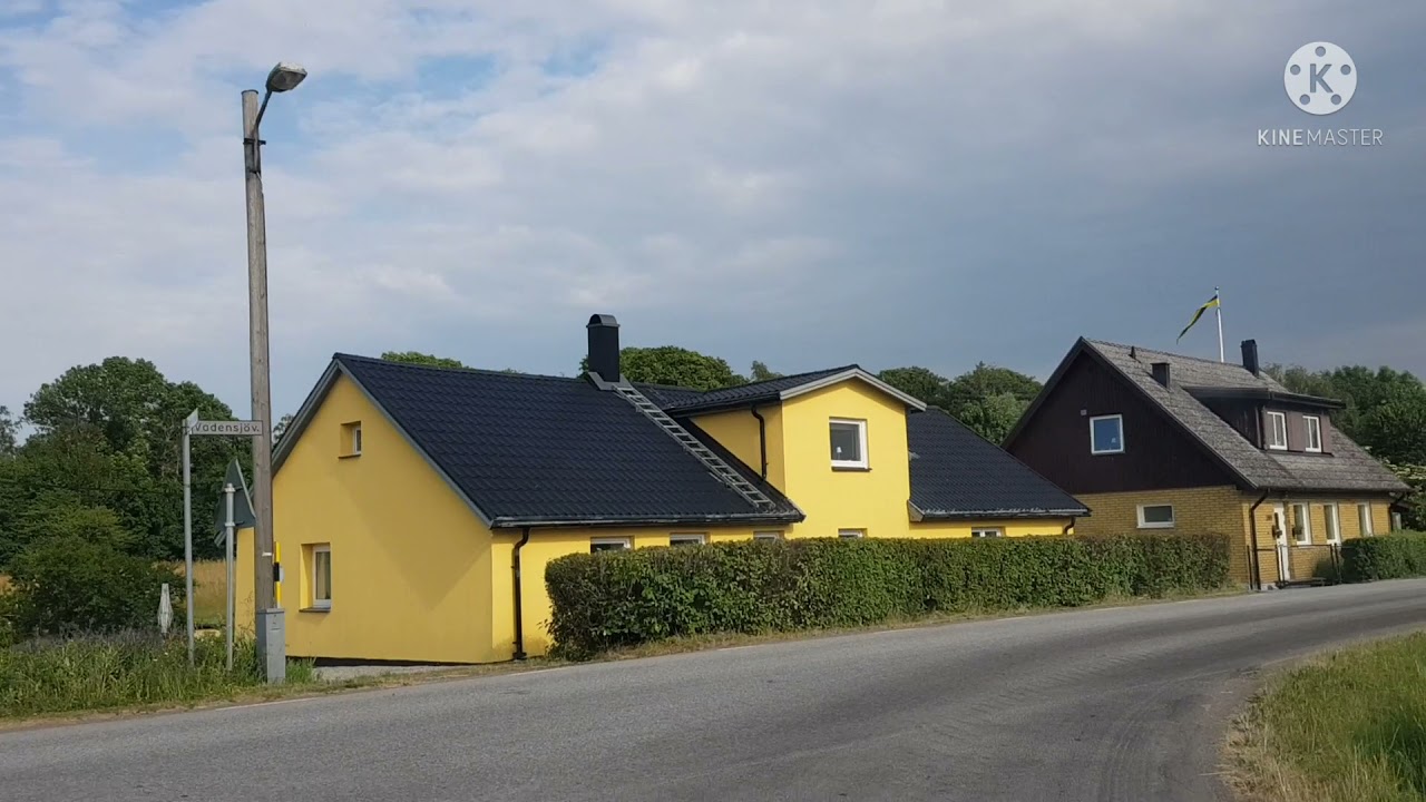 الريف السويدي🇸🇪 الجميل🌳🌳🍃🚘🏡#طبيعةالسويد #طبيعة #السويد #Sweden_nature #Sweden #Nature