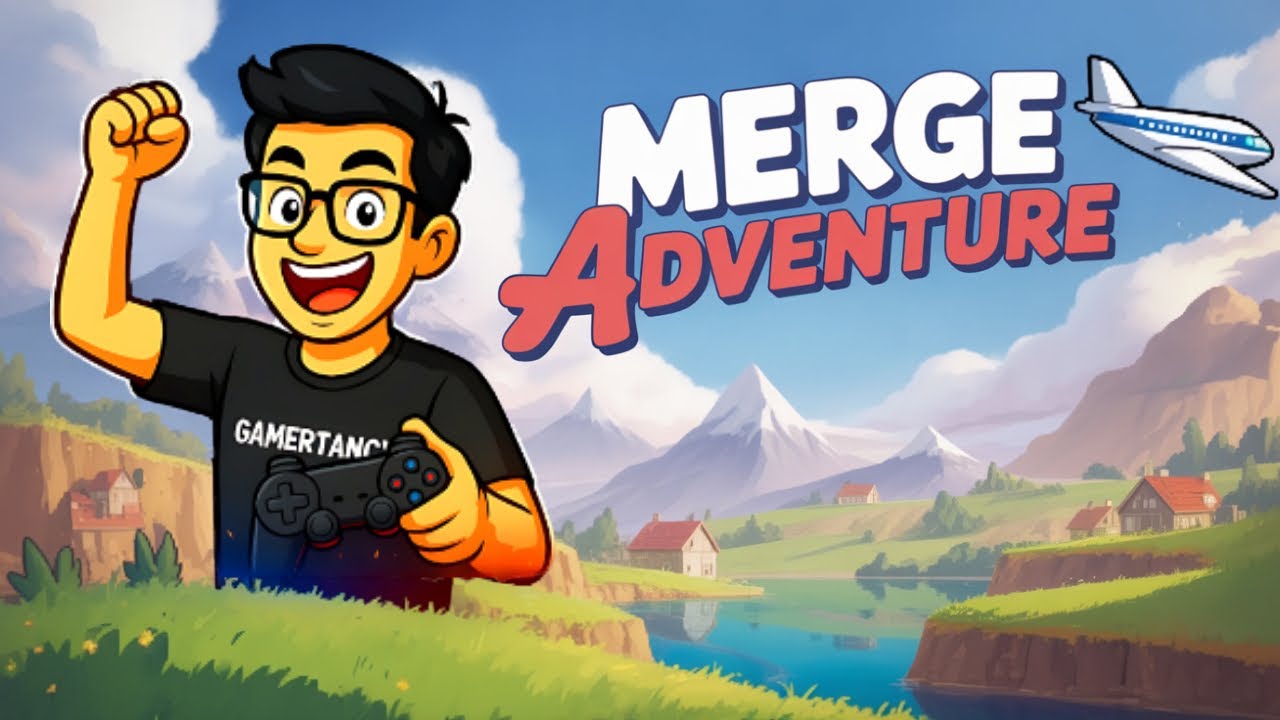 Explore Merge Adventure 🌺🧩 | Rebuild, Merge & Unlock New Lands | Gamertancy Gameplay