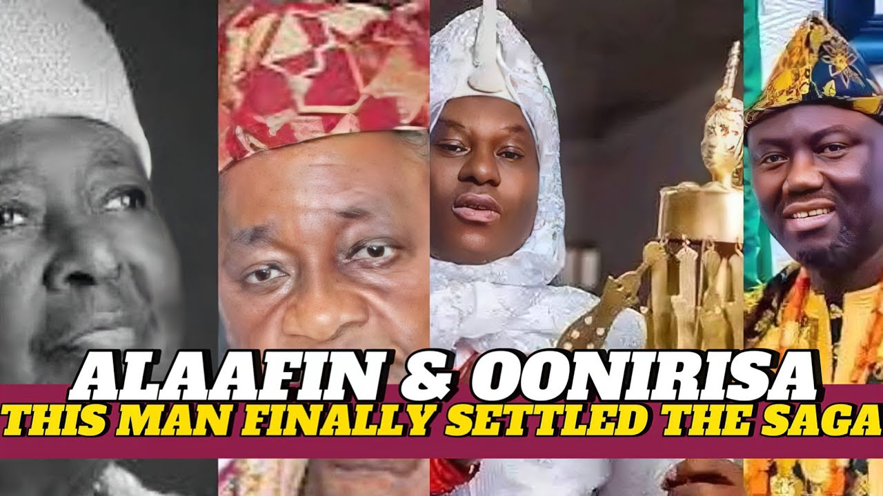 ORO ALAAFIN ATI OONIRISA...BABA YI TI YANJU ORO, E GBO OHUN TI WON SO...