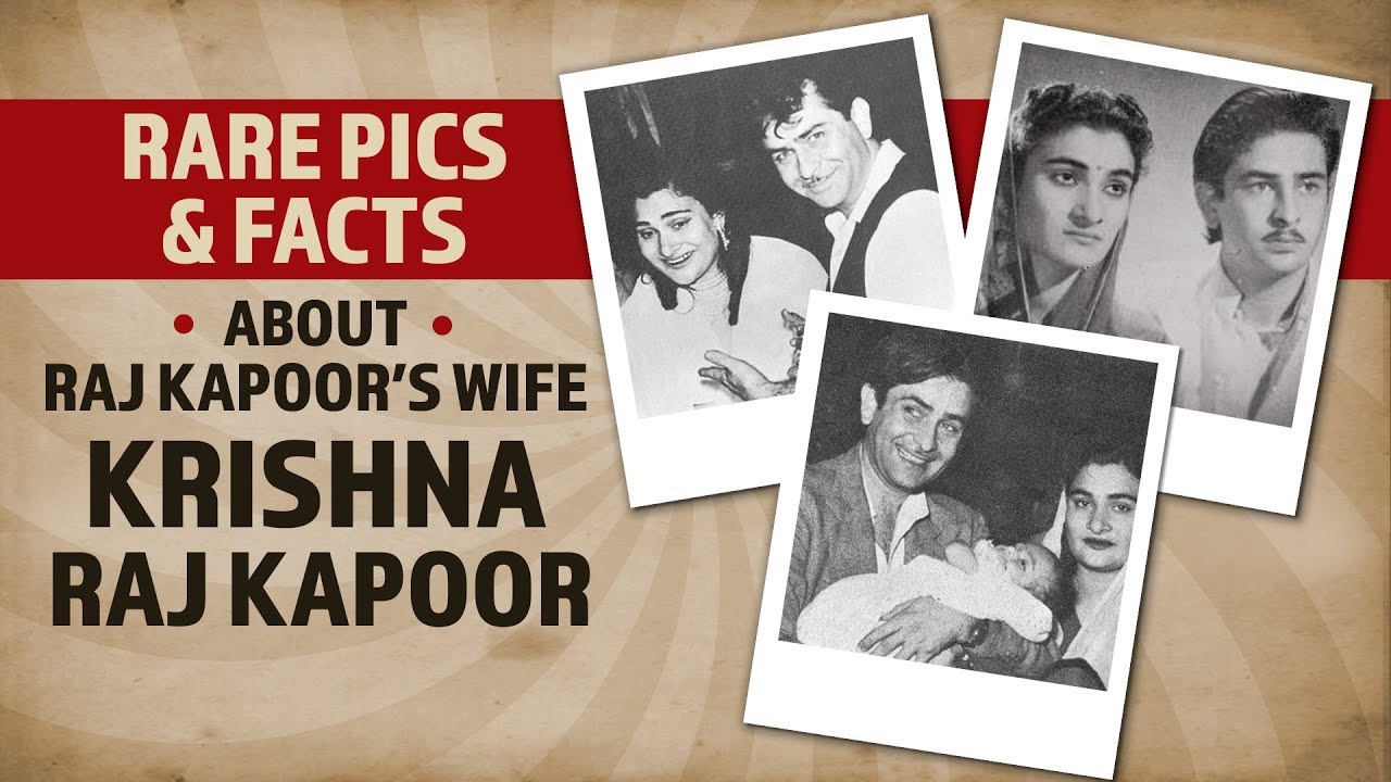 Rare pics & facts about Raj Kapoor&rsquo;s wife Krishna Raj Kapoor | Bollywood | Pinkvilla