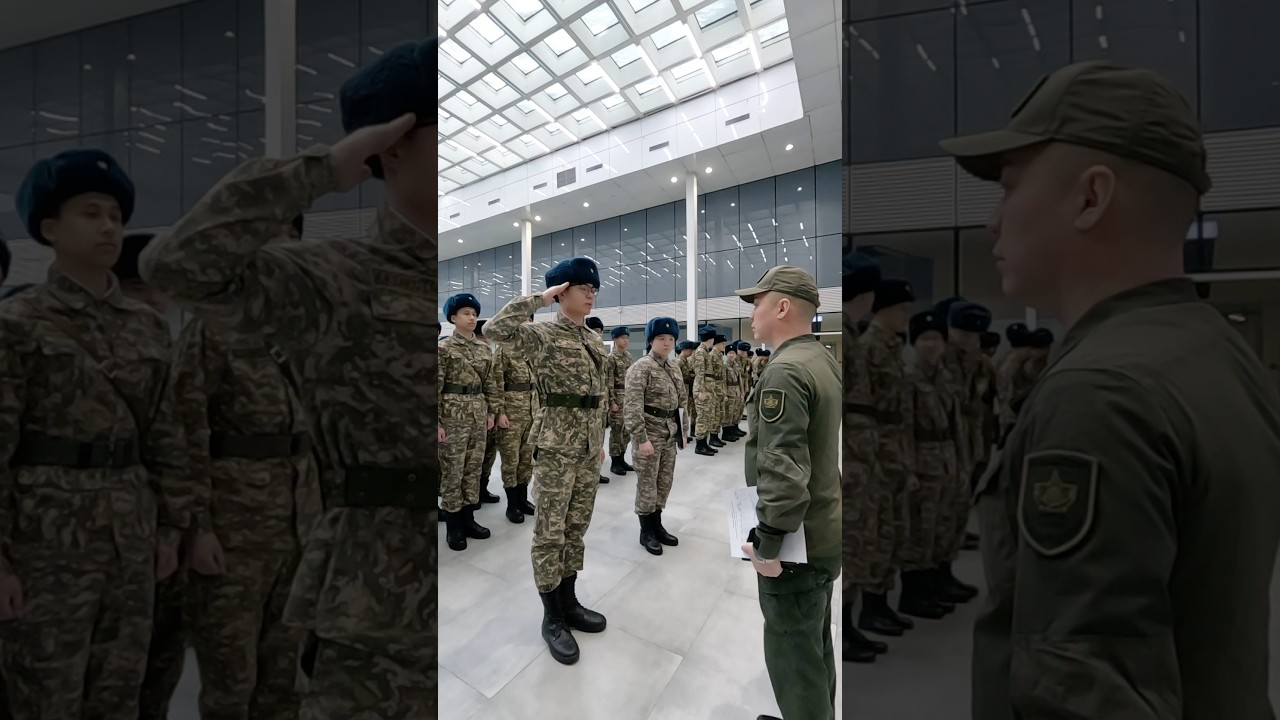 Посетил Военную кафедру Astana IT University. Март 2026 г. #тимурасылханов
