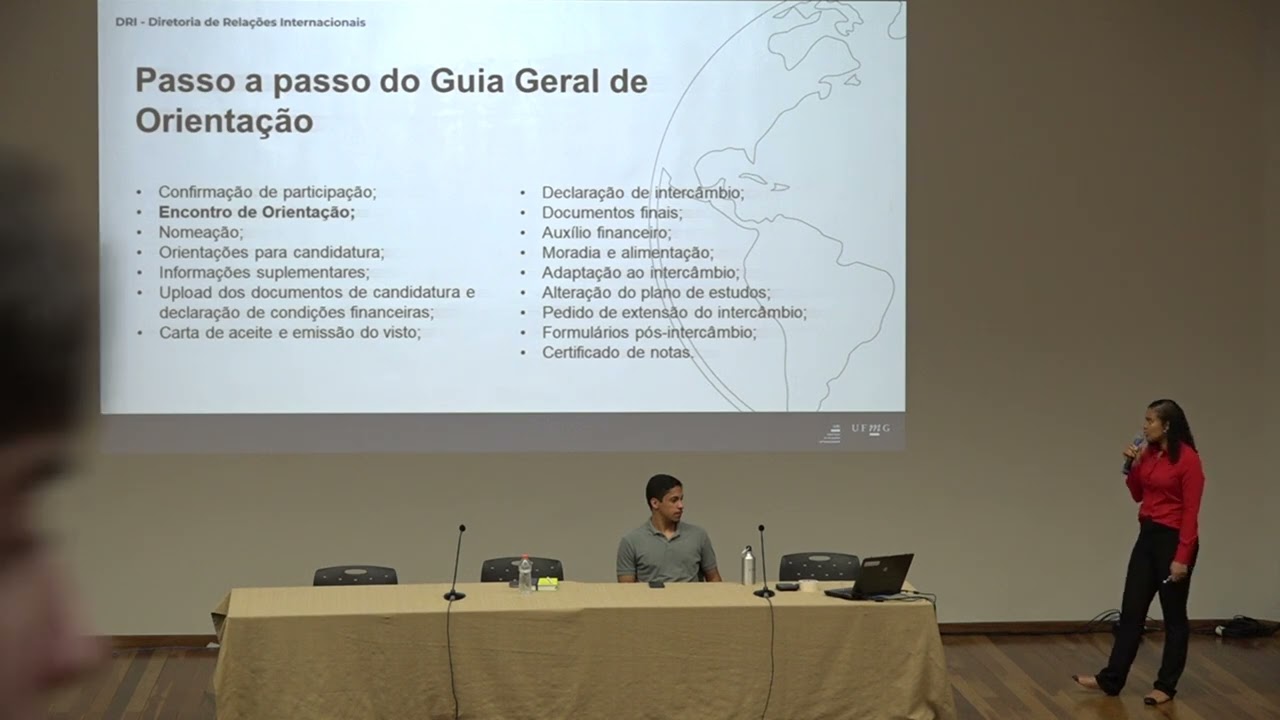Encontro de Orientação para estudantes que realizarão mobilidade em 2025