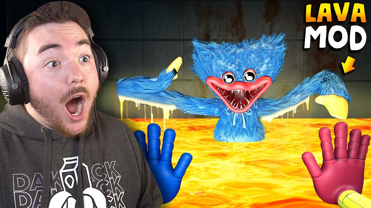 ЗАТОПЛЕНИЕ ПОППИ В ЛАВЕ!!! (Безумный мод) | Геймплей Poppy Playtime (Моды)