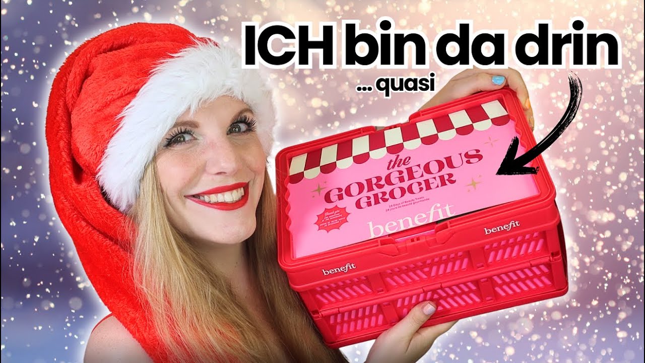 WINZIG 🤔 benefit Cosmetics Adventskalender 2024 Unboxing