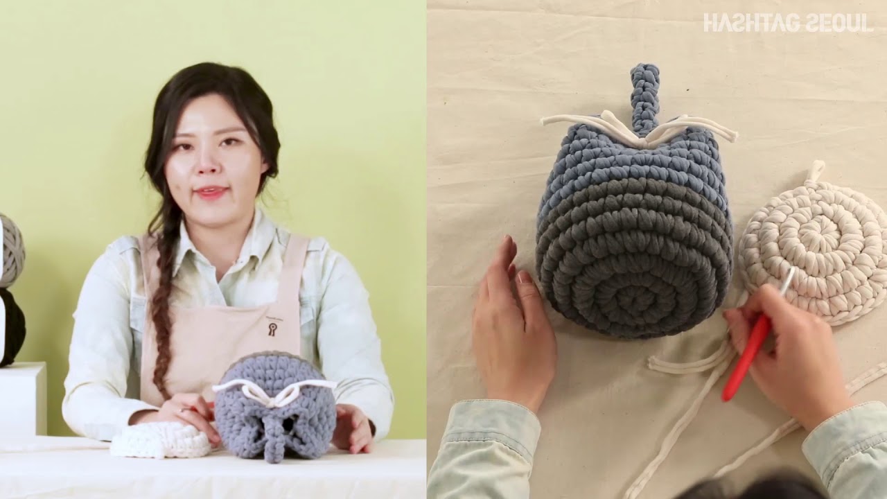 [EASY&TAKE] MystiKotita Crochet - HobbyJJuri bag - 미스티코티타 하비쭈리백 코바늘뜨개질