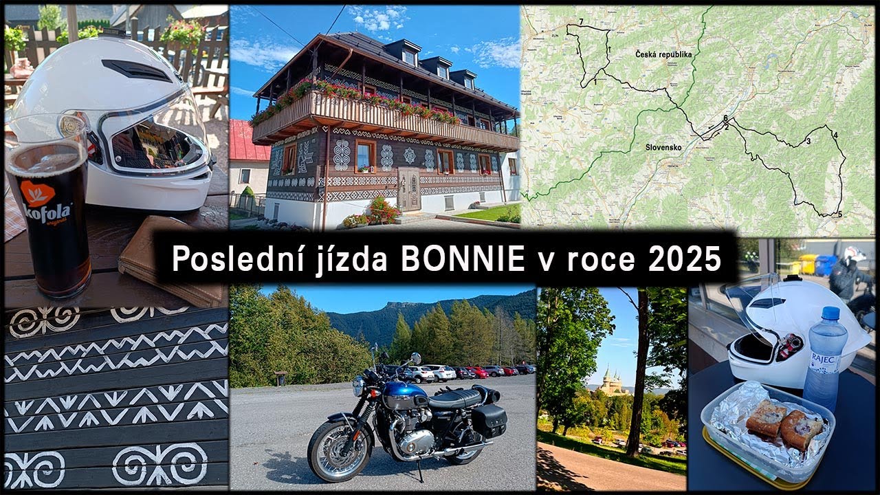 Poslední jízda na BONNIE v roce 2025
