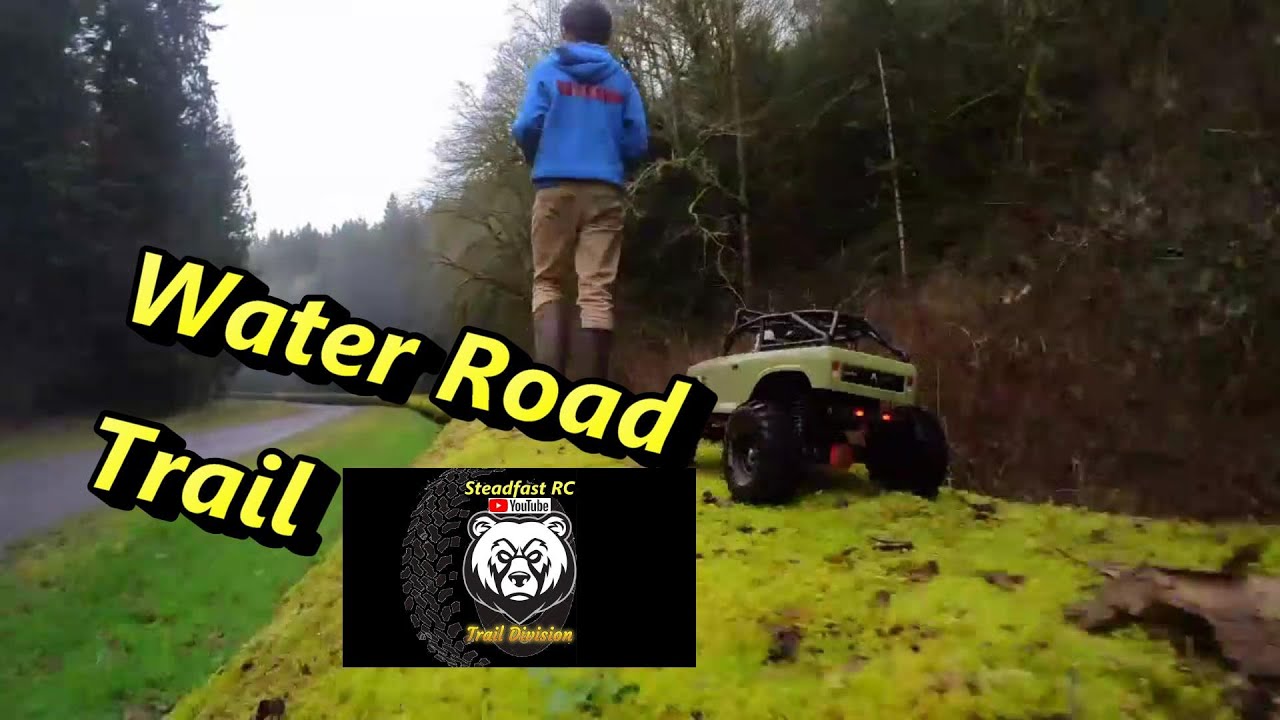 Exploring Crown Z water Road trail Axial & Redcat