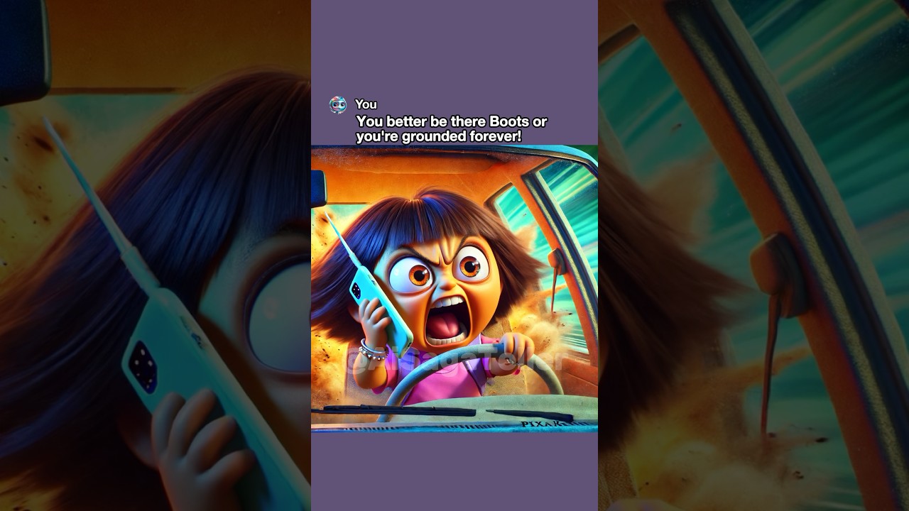 Ditching School (Ai Dora) #ai #aiart #chatgpt