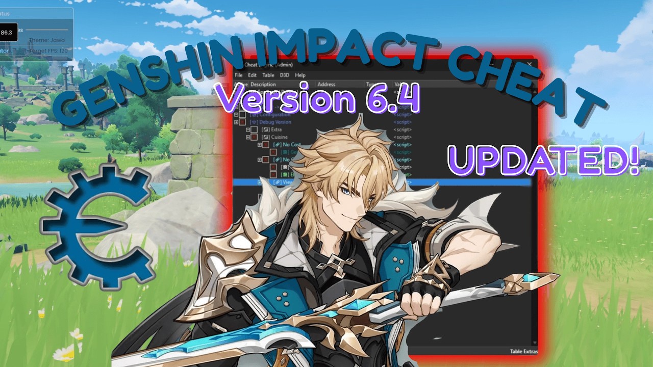 UPDATED ! Genshin Impact Hack &ldquo;Cheat Engine&rdquo; version 6.4 FREE PC | 2026
