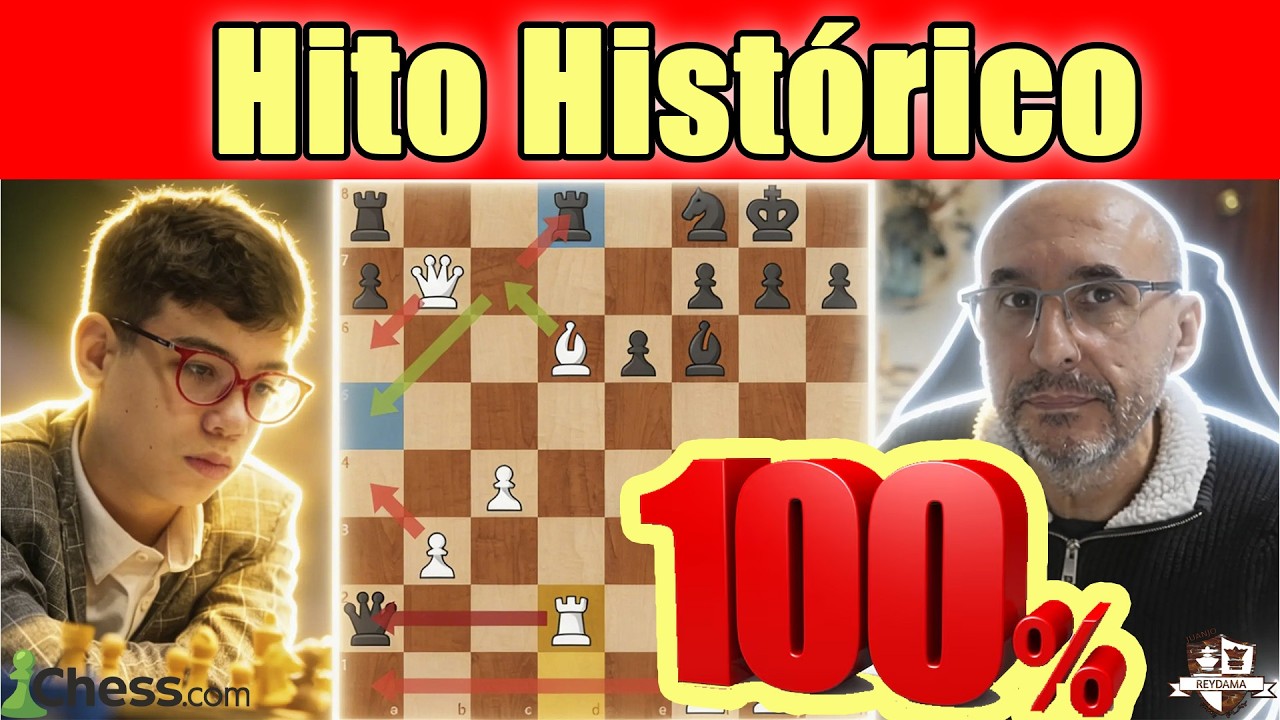 Faustino Oro con el 100% de Precisión se pone en el TOP 5