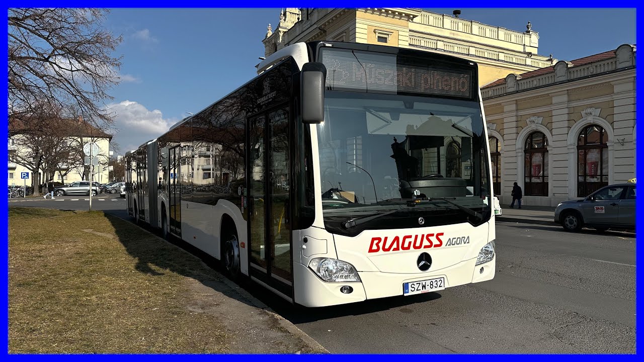 Buszok Szombathelyen/Buses in Szombathely [4K]