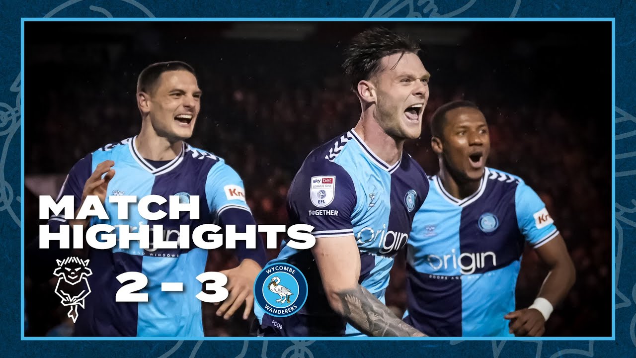 HIGHLIGHTS | Lincoln 2 - 3 Wycombe