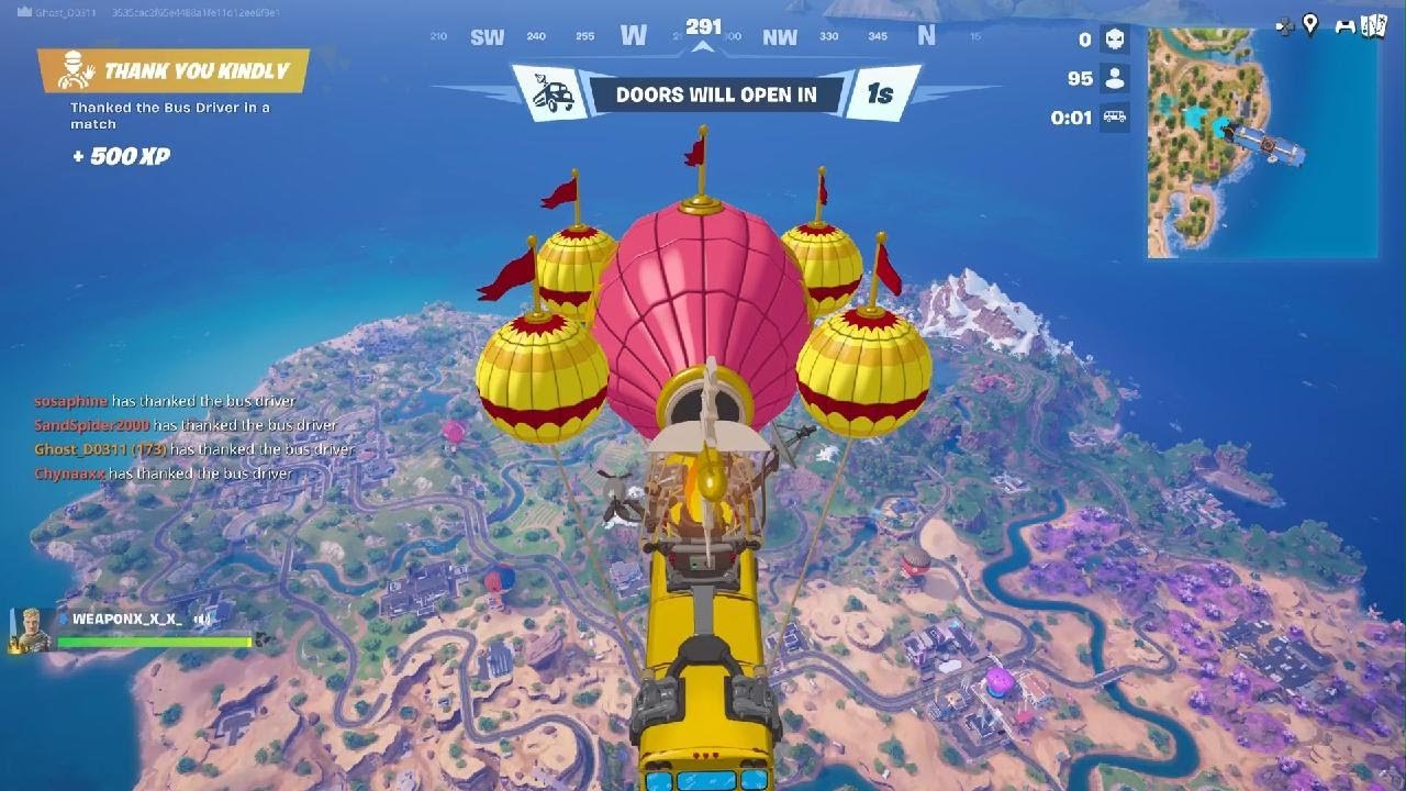 Fortnite Perfect start to a win