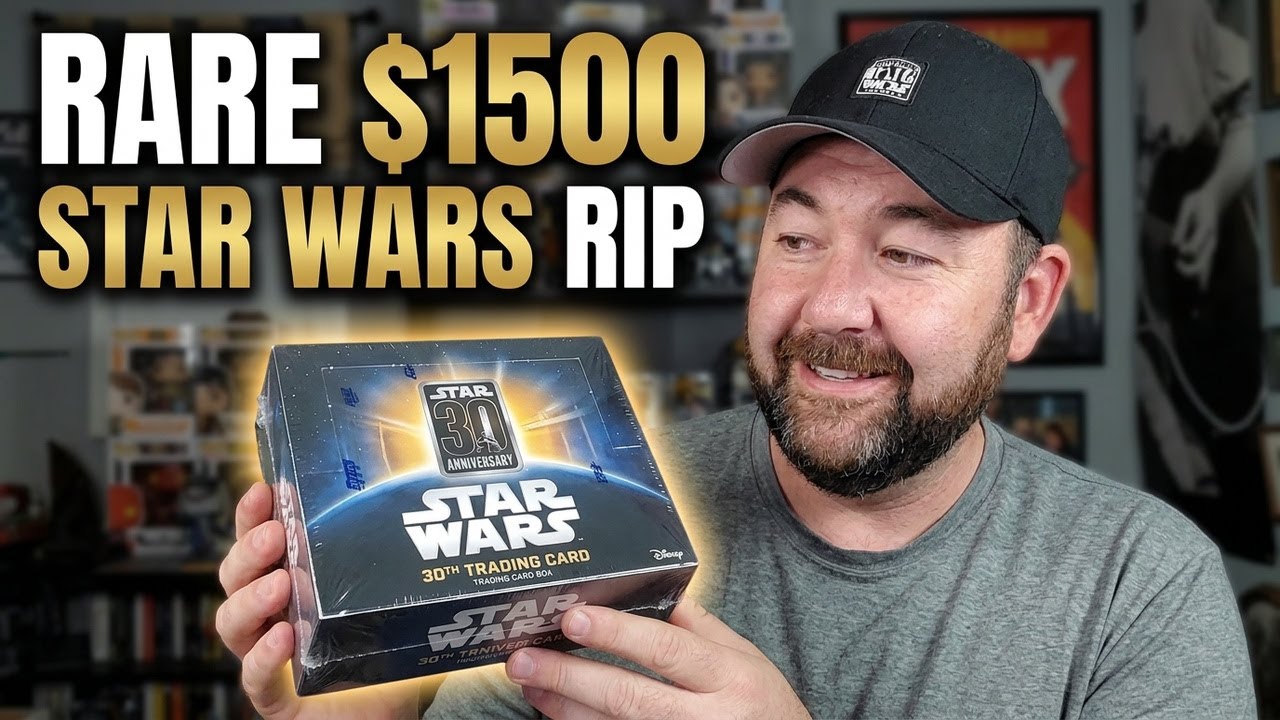 💥 SEALED & HARD TO FIND | 2007 Topps Star Wars 30th Anniversary Box RIP