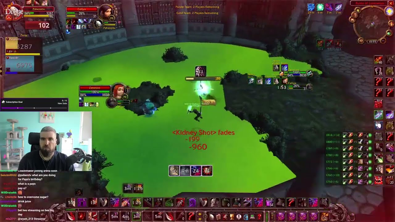 2v2 TBC arena with a Frost Mage