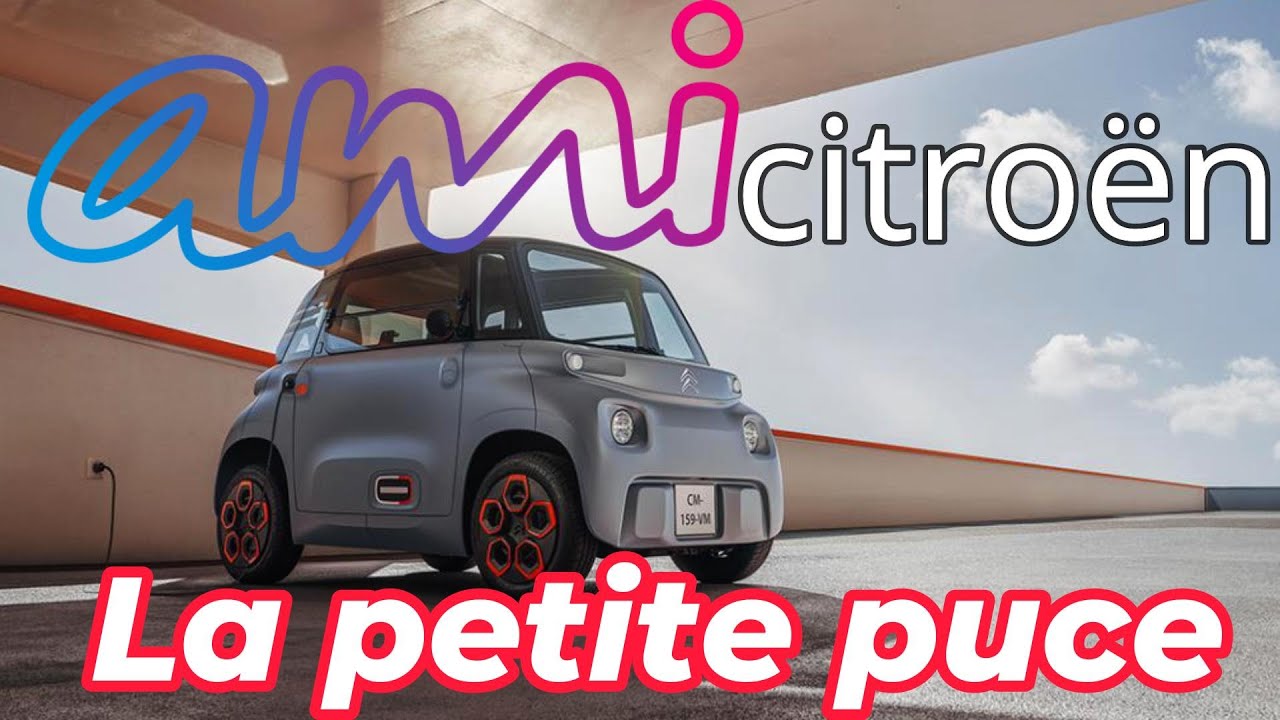 FR  Citroën Ami: le craquant quadricycle 100% électrique peut mieux faire...