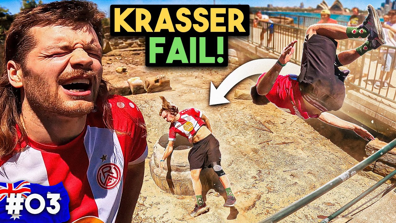 Sprunggelenk ZERST&Ouml;RT?! | Heftige FAILS in Sydney mit Dom Tomato! | Down Under - Folge 3 🇦🇺