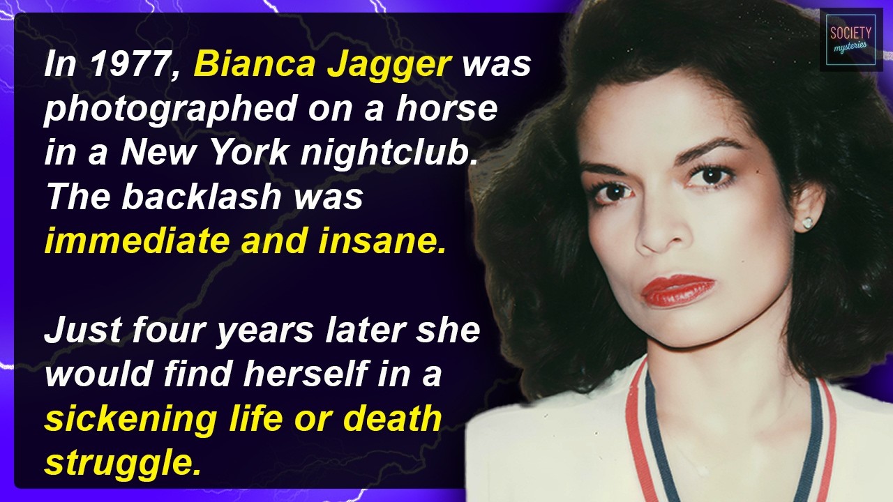 S*x, White Horses & Michael Caine - Bianca Jagger's Dark Triad | Society Mysteries 22