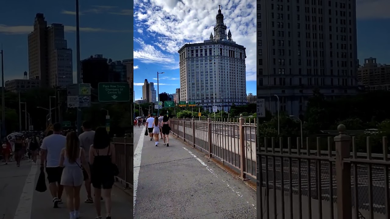 Nueva York 2025 Puente de Brooklyn NYC #nuevayork #viralvideos