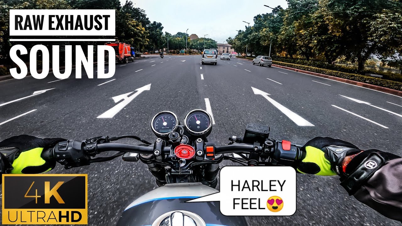 [4K] RE Continental GT 650 - Loudest EXHAUST SOUND || SS Moto Corp|| City Ride