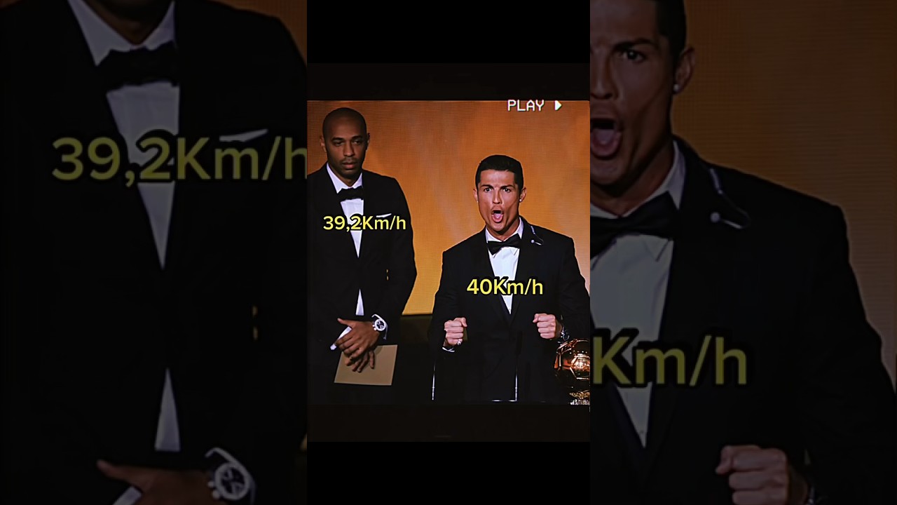 Ronaldo vs Henry/ who is the fastest? #football #soccer #shorts