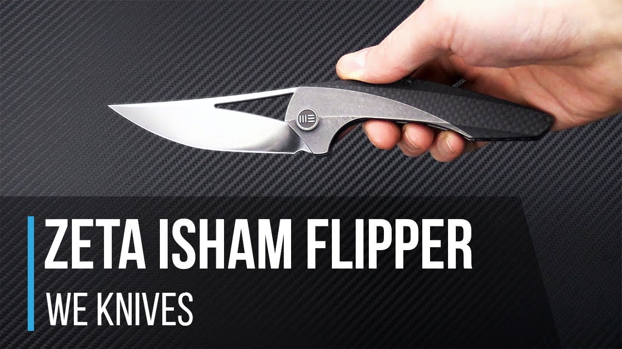 We Knives Zeta Isham Design Flipper Overview