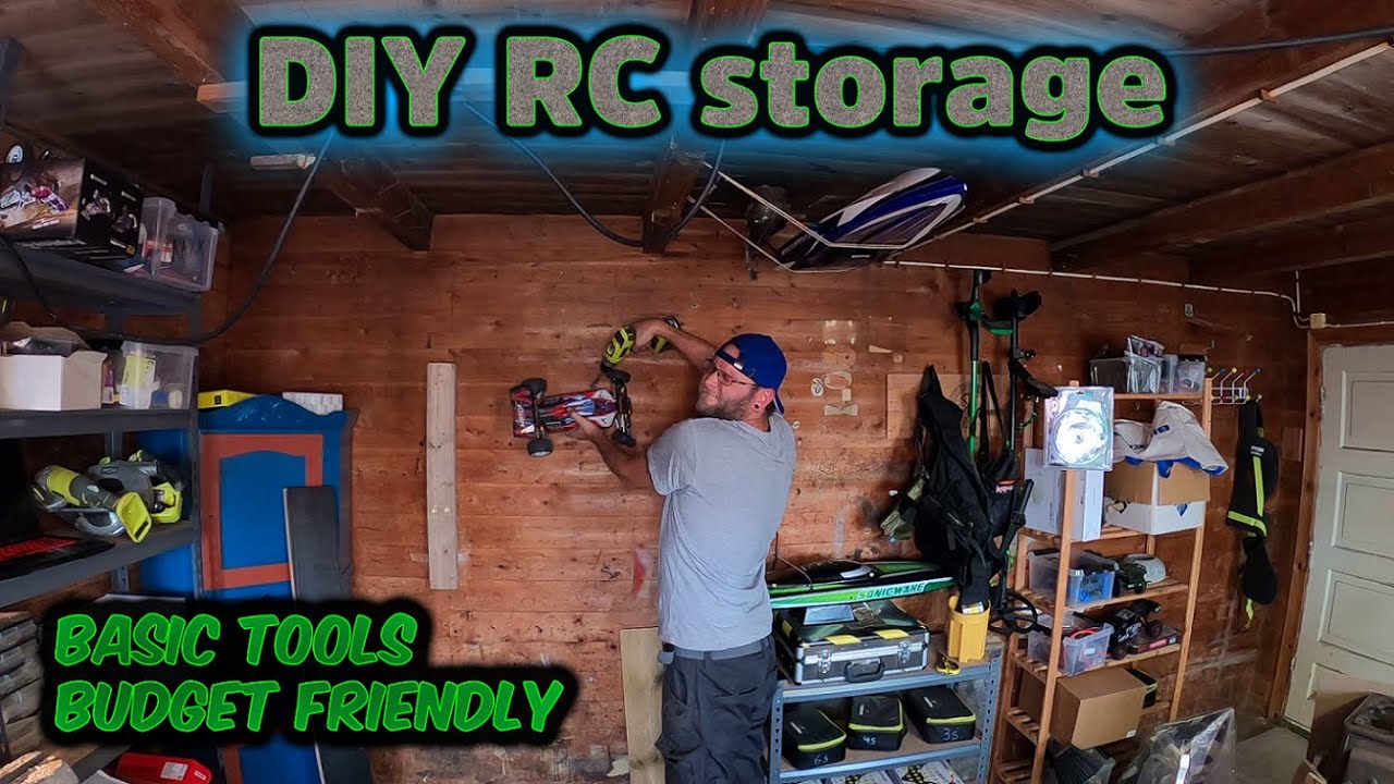 RC Storage DIY Simple and Budgetfriendly ideas.