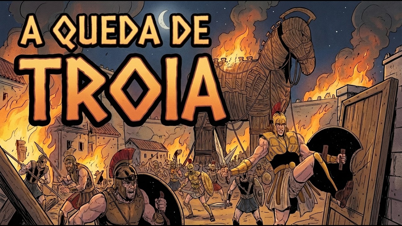 O Cavalo de Troia e a Devastação da Cidade de Troia - A Saga da Guerra de Troia Ep.14