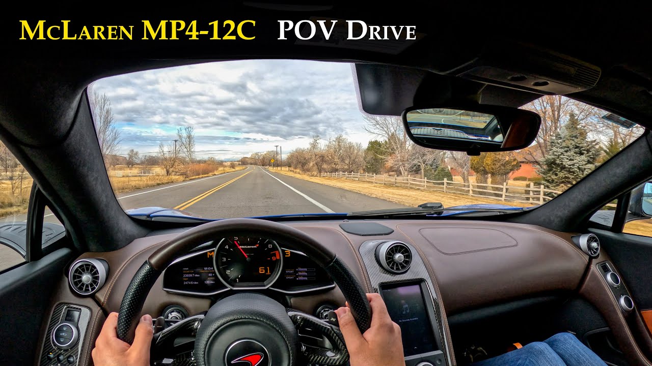 McLaren MP4-12C POV Driving